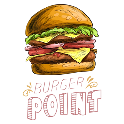 Burger Point logo.
